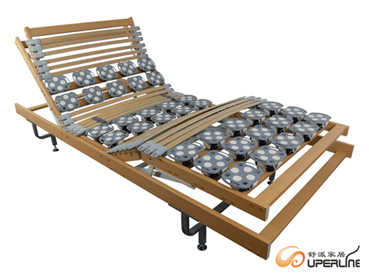 adjustable bed with flower