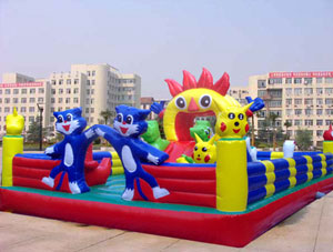 inflatable amusement park