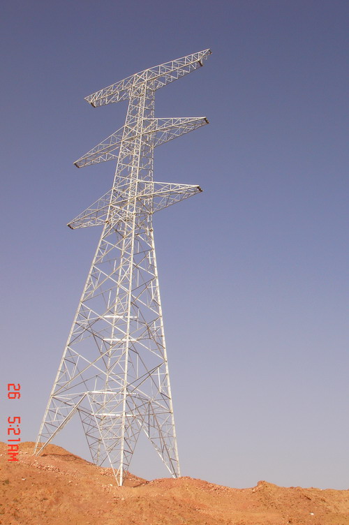 transmission line towers