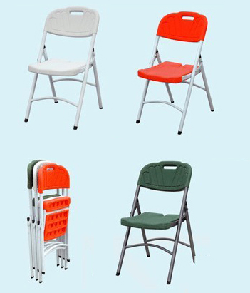 plastic folding chair