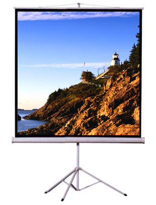 projection screen, tripod screen