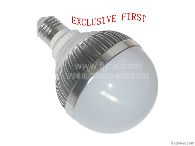 Q09WE Microwave induction LED ball steep light