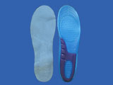 Massaging gel insoles foot gel cushions pads