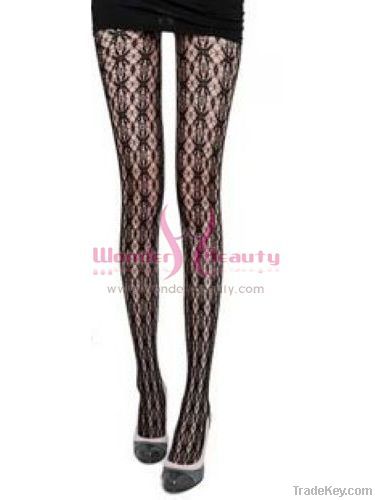 Lace Elastic Leggings