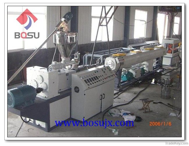 PE pipe production line