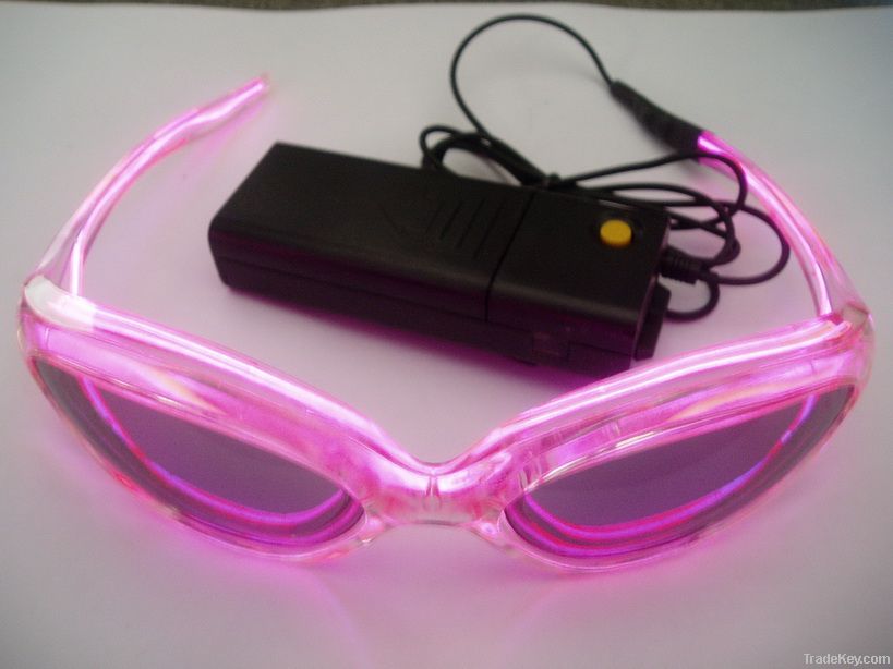 fashion glasses, neon glasses, light glasses, glow glasses, light glasses