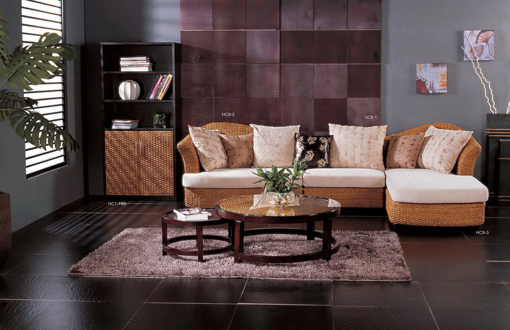 Rattan Corner Sofa Set