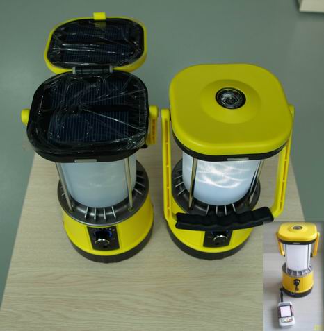 solar camping lantern