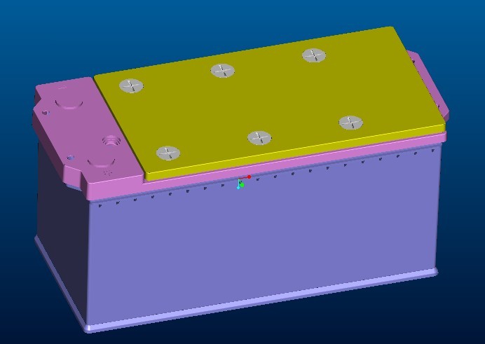 12v 150AH  battery cover mould