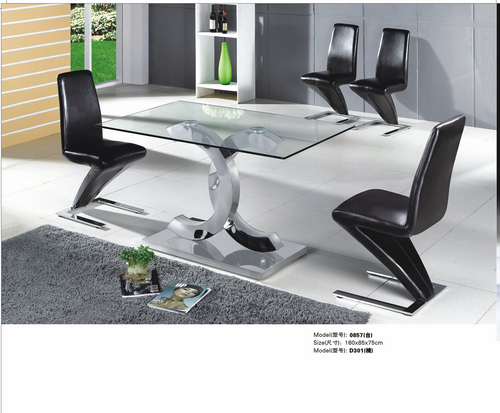 elegant glass dining table 0857