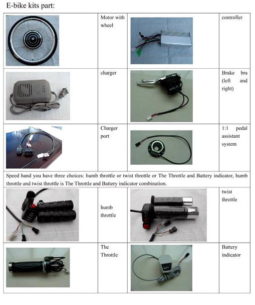 electric bicycle conversion kits