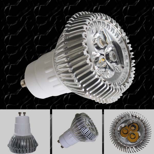 mini led lamp cup 3*1w E27 GU10 MR16/12V