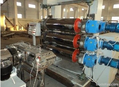 PVC sheet extrusion line--Plastic extruder