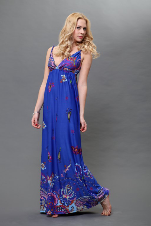 Fashion women maxi dress-ROPE 1127