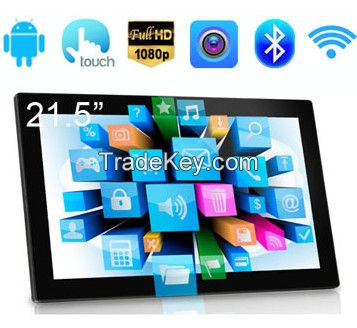 18.5, 21.5 inch Android Tablet PC with touch screen advertising display