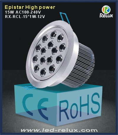 led recessed downlights RX-RCL-15*1W-W-12V