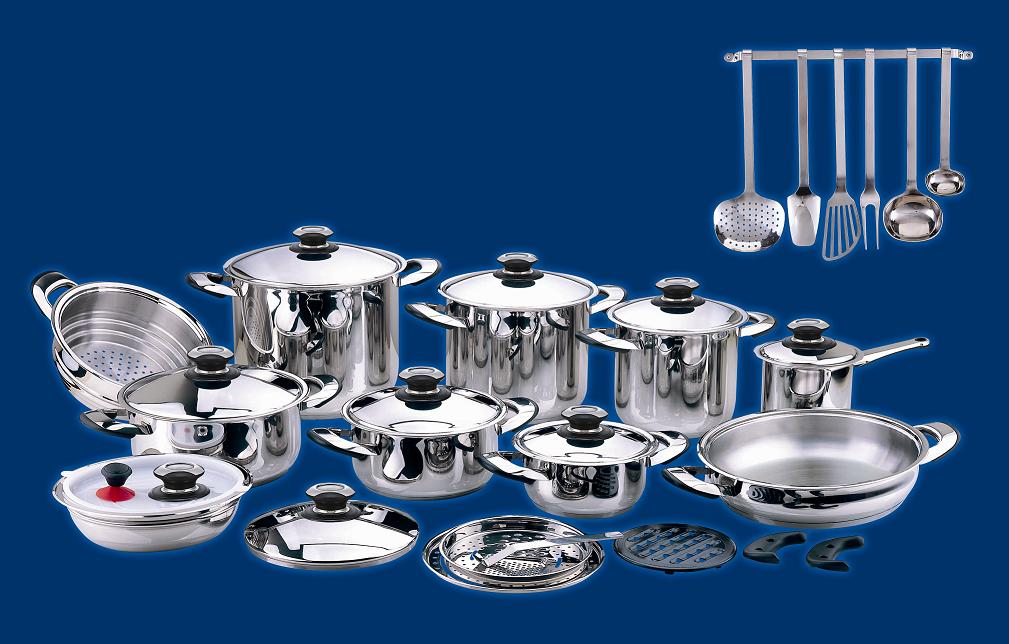 34pcs cookware sets