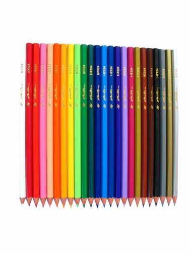 24 color plastic pencil