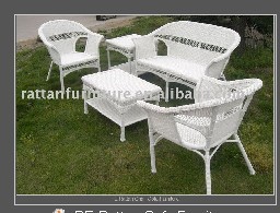 PE rattan sofa furniture set