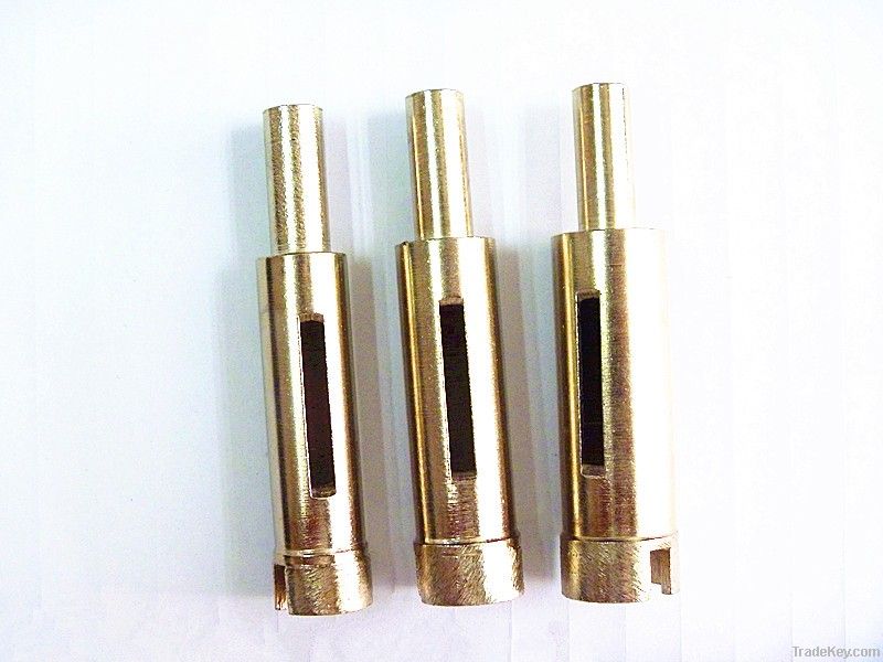 Diamond wet core drill bits