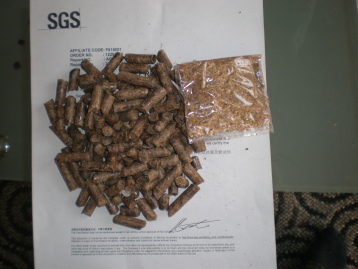 Straw pellets (Biomass fuels)