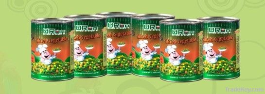 Canned Mixed Vegetable