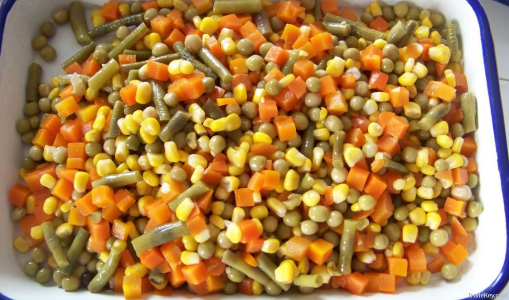 Canned Mixed Vegetable