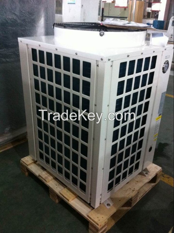 Swimming pool heat pump water heater