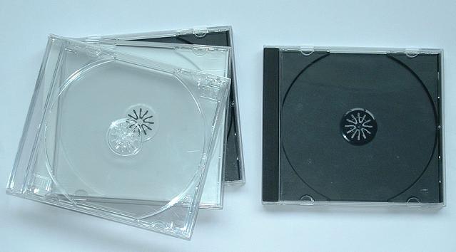 auto machine packing 10.4MM STANDARD CD JEWEL CASE WITH TRAY