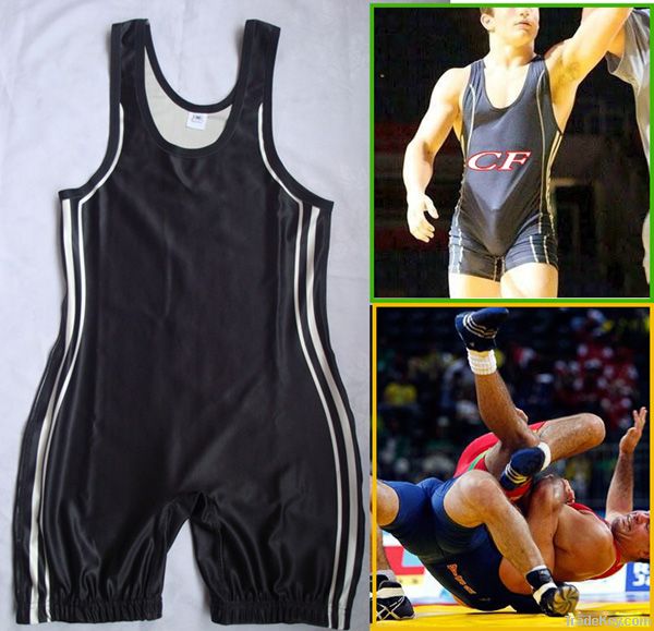 Wrestling Matman Singlet Sportswear Swimwear weightlifting