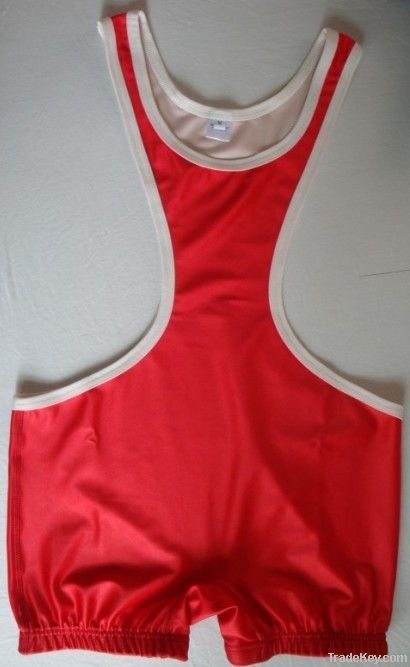 Gym Wrestling Singlet Body building Matman clothes WWE