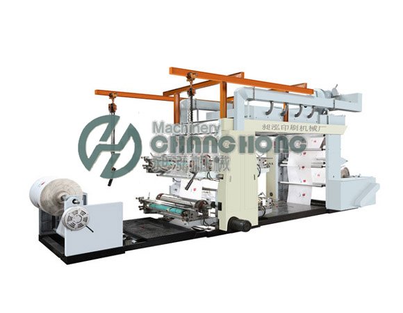 4 Color Flexographic Paper Printing Machine(CH884)