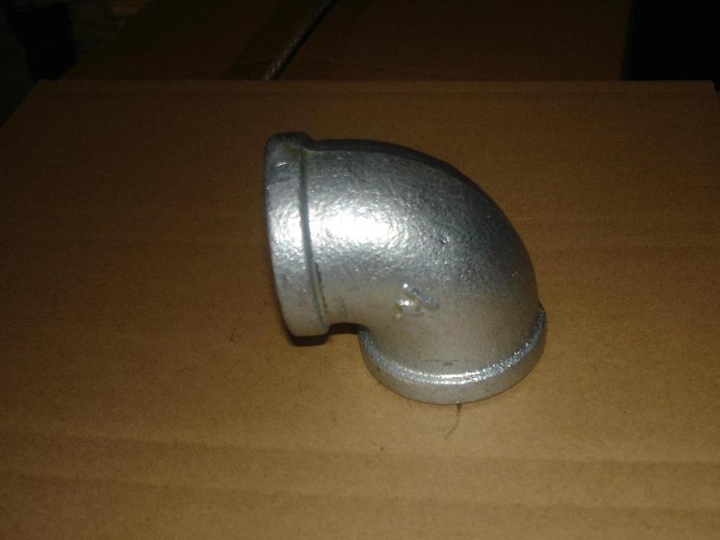 malleable iron pipe fitting-90 EQUAL ELBOW