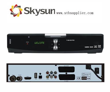 HD DVB-T MPEG4 STB, Support HDMI port, USB, LED display