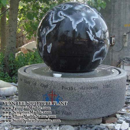 Rolling Sphere Fountain