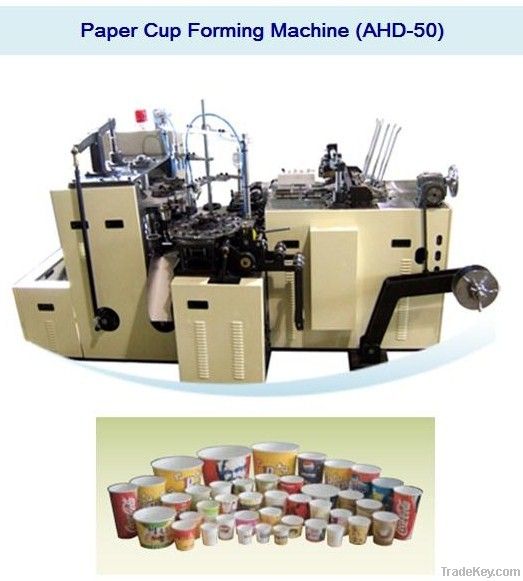 Paper Cup Forming Machine