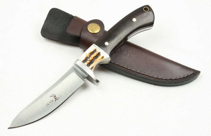 1401 hunting knife w/lether sheath