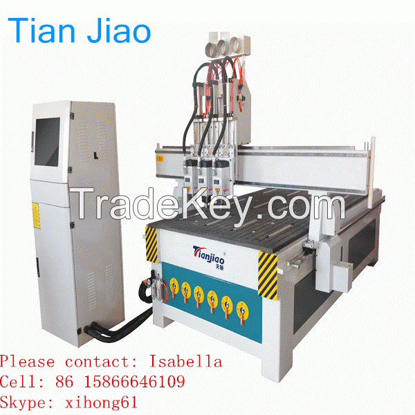 China automatic tool change cnc router machine 1325