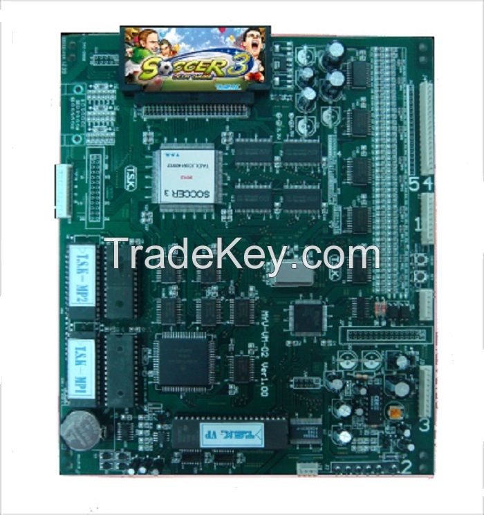 TSK Taiwan Arcade Video Game Machine: Soccer 3 (VIP/ABS)