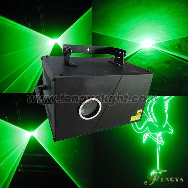 1w green animation laser stage light