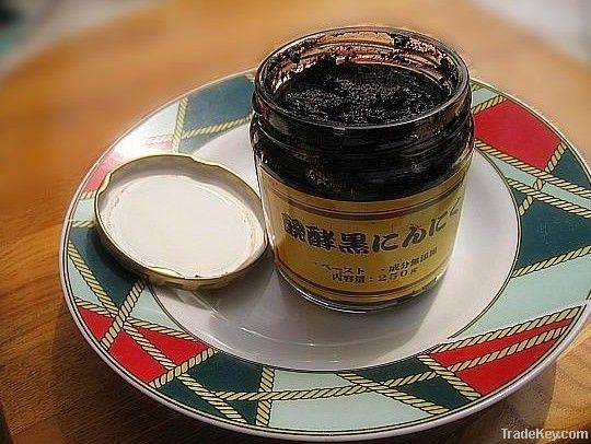 black garlic paste, new gourmet ingredient