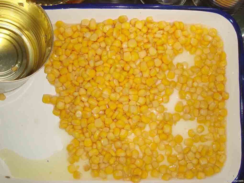 canned sweet corn/baby corn