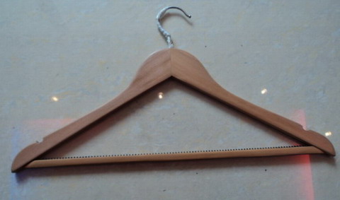 P66 wooden hanger