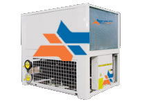 Air cooled water chiller and heat pump