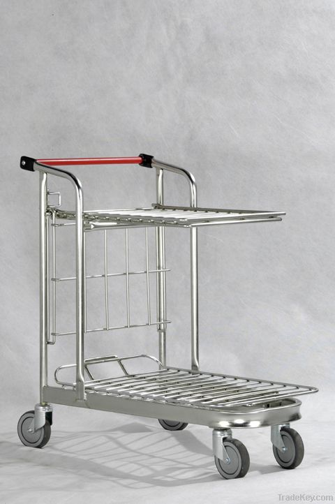 nestable hand trolley/airport luggage cart