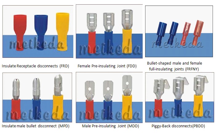 Male & Female Terminal disconnects