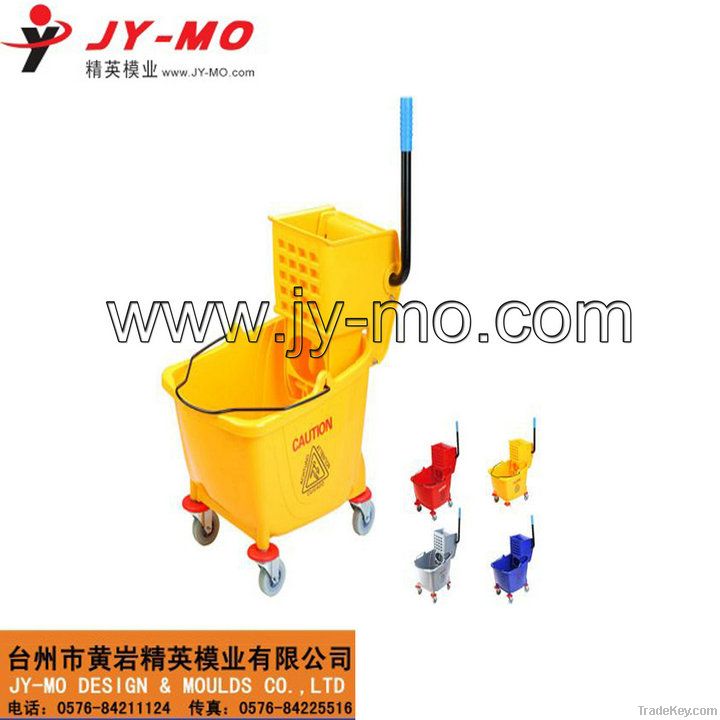 2 bucket wringer trolley mould