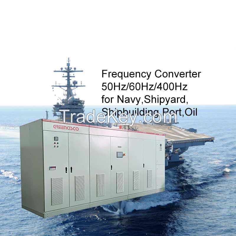 Naval Frequency Converter 10KVA-4000KVA for Navy, Port, Shipyard, Shipbuilding, Oil, Radar, Airport, Dock