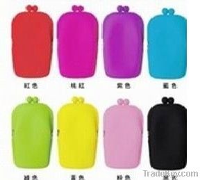 new item U shape silicone cosmetics case