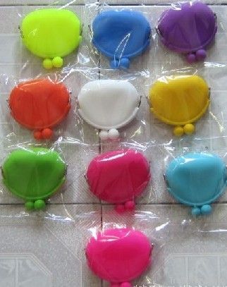 silicone rubber change purse